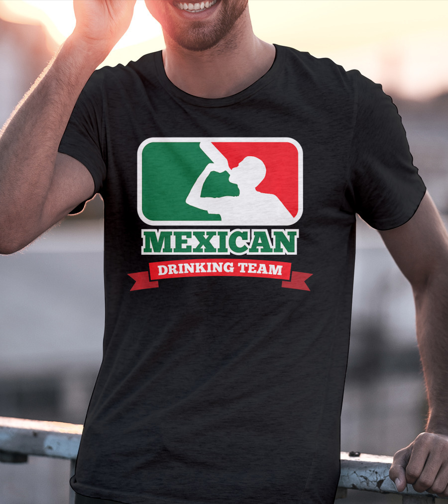 Mexican Drinking Team Funny Party T-Shirt