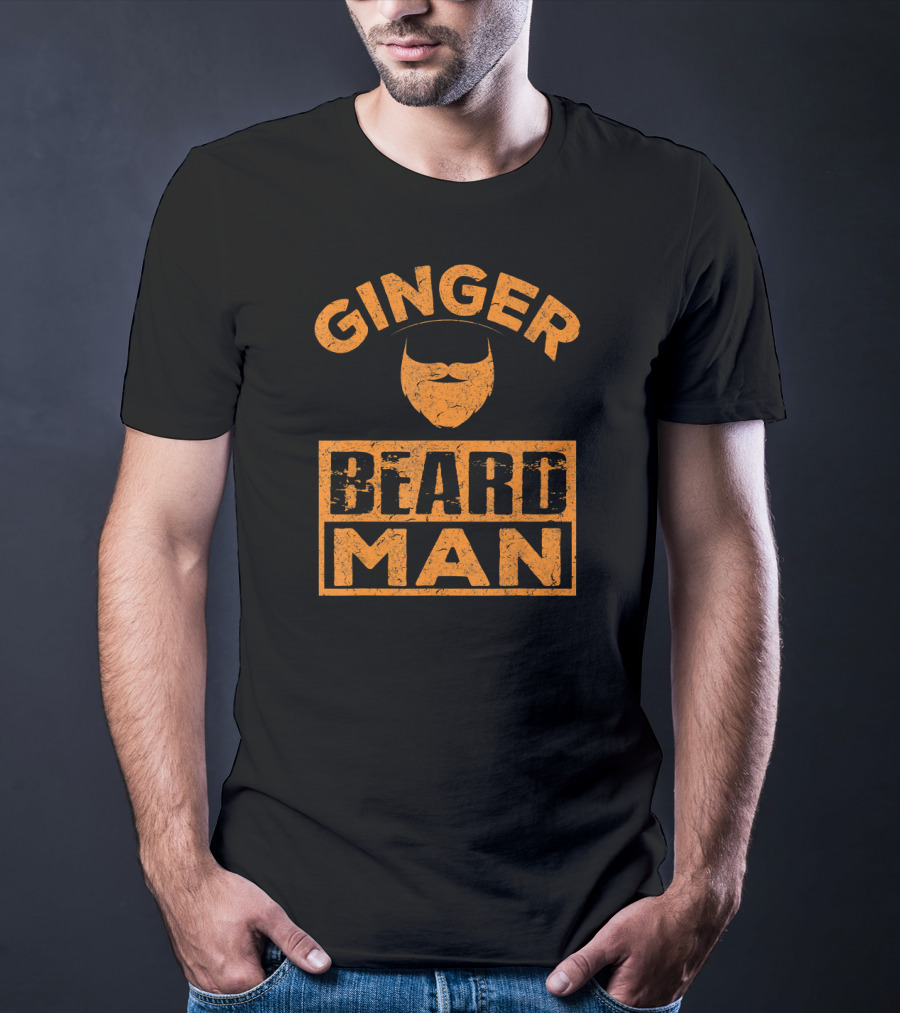 Ginger Beard Man Bearded T-Shirt