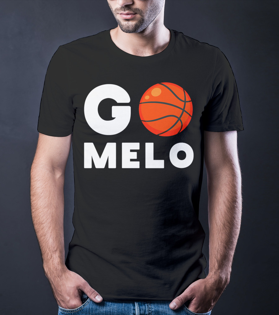 Go Melo Carmelo Basketball Enthusiast Gear T-Shirt