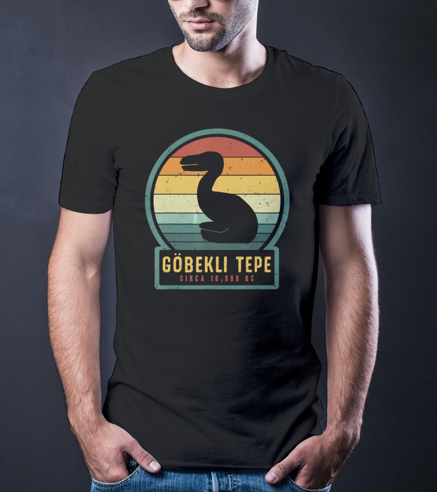 Göbekli Tepe Circa 10,000 BC Penguin Dodo Bird Ancient T-Shirt