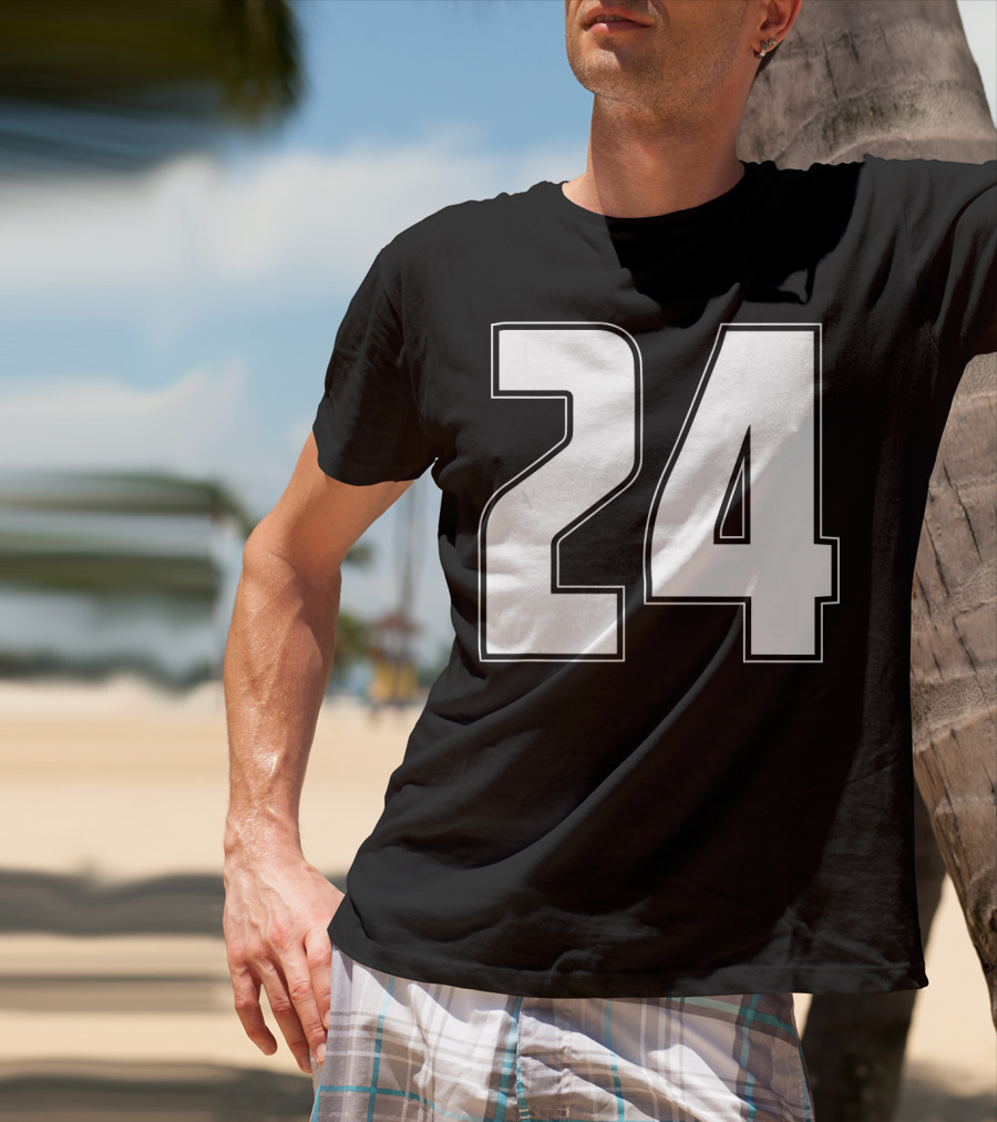Halloween Group Costume Sport Jersey 24 T-Shirt