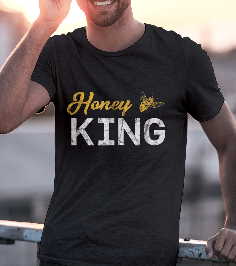 Honey King Bumble Bee Men's Funny T-Shirt