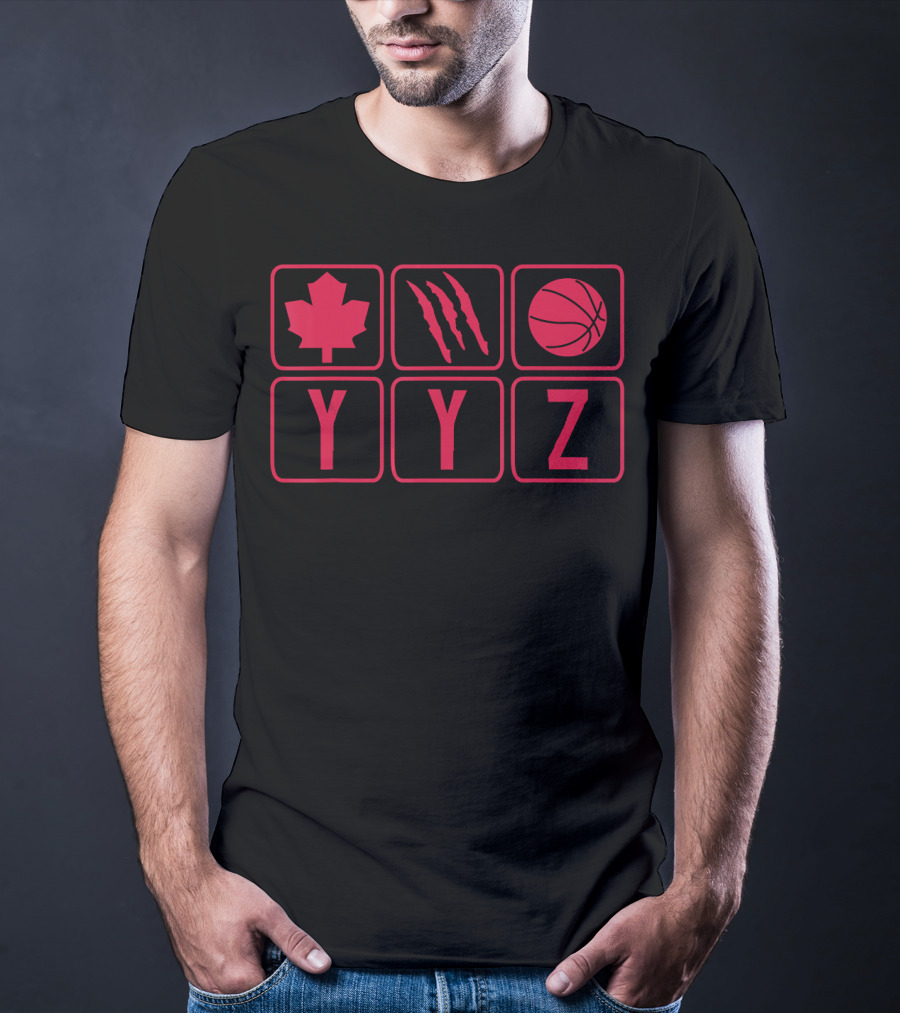 Canada's Team YYZ Basketball Raptors T-Shirt