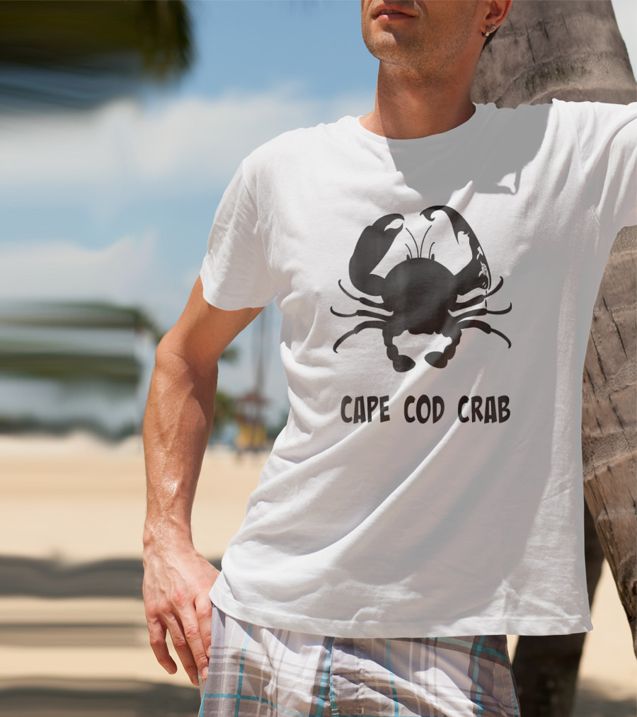 Cape Cod Crab Black T-Shirt