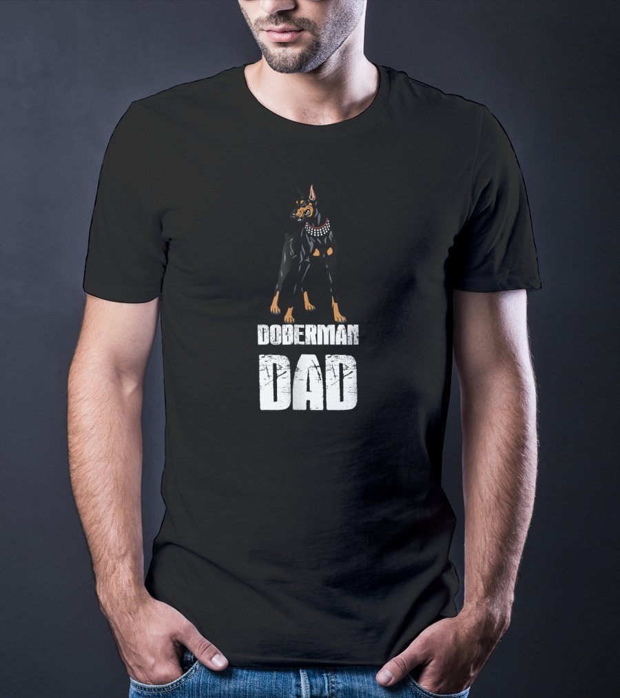 Doberman Dad T-Shirt