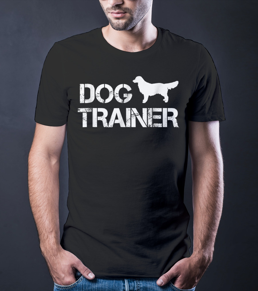 Dog Trainer Canine Handler Training Expert T-Shirt