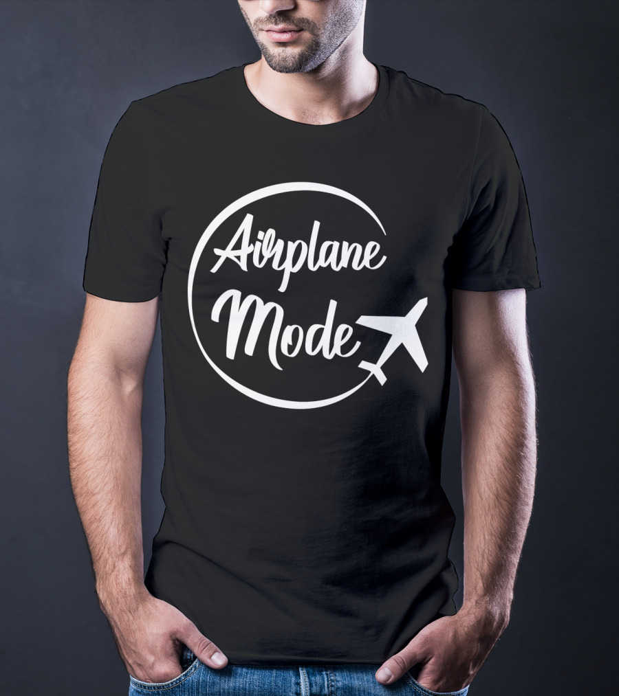 Airplane Mode Travel Vacation Getaway Essentials T-Shirt