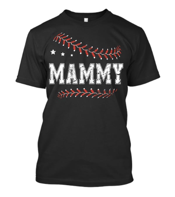 Mammy Baseball Softball Love T-Shirt