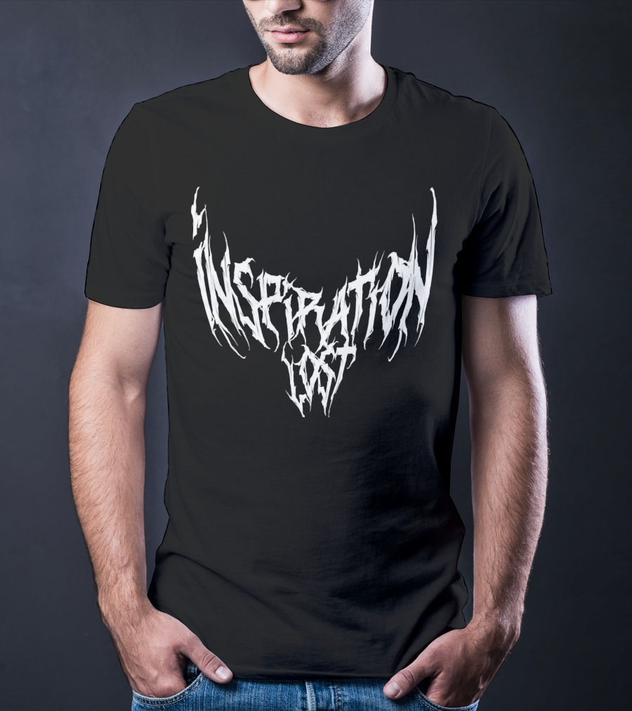 Inspiration Lost Big White Logo Swe T-Shirt