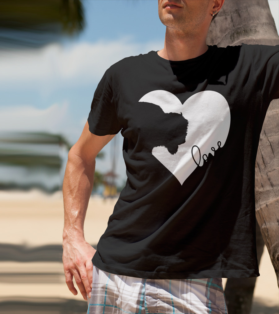 Bison Love Heart T-Shirt