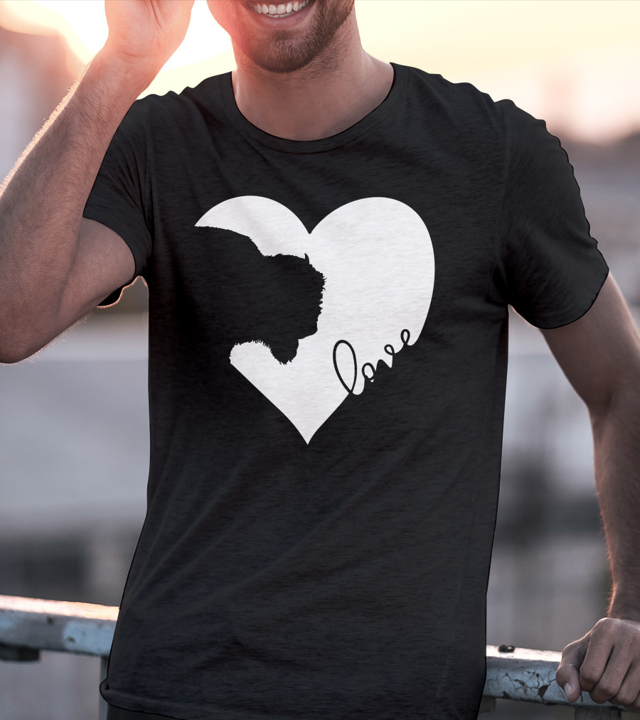 Bison Love Heart T-Shirt
