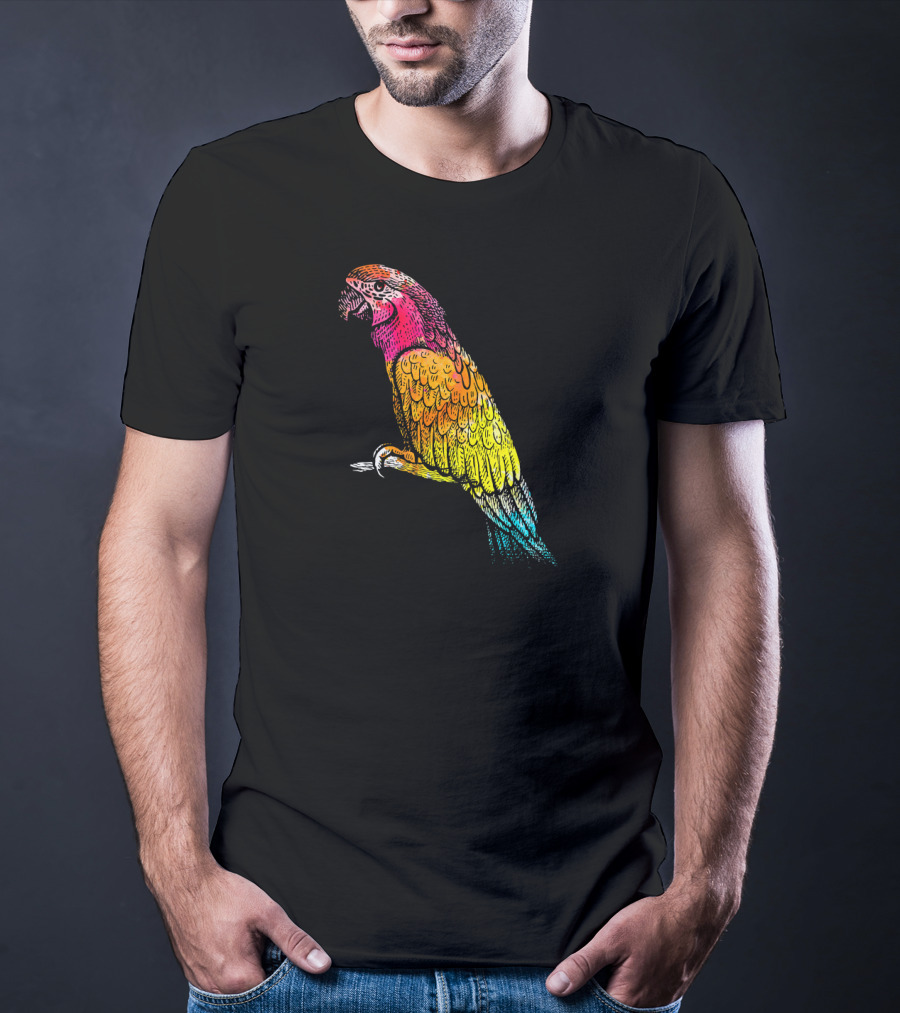 Tropic Bird Zoo Keeper Ornitho Idea Parrot T-Shirt