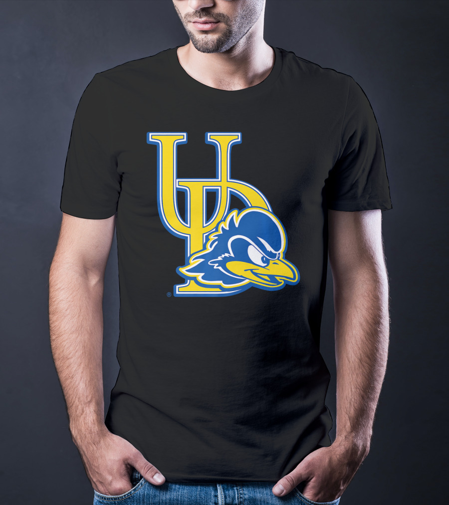 University Of Delaware Blue Hens Logo PPDEL11 T-Shirt