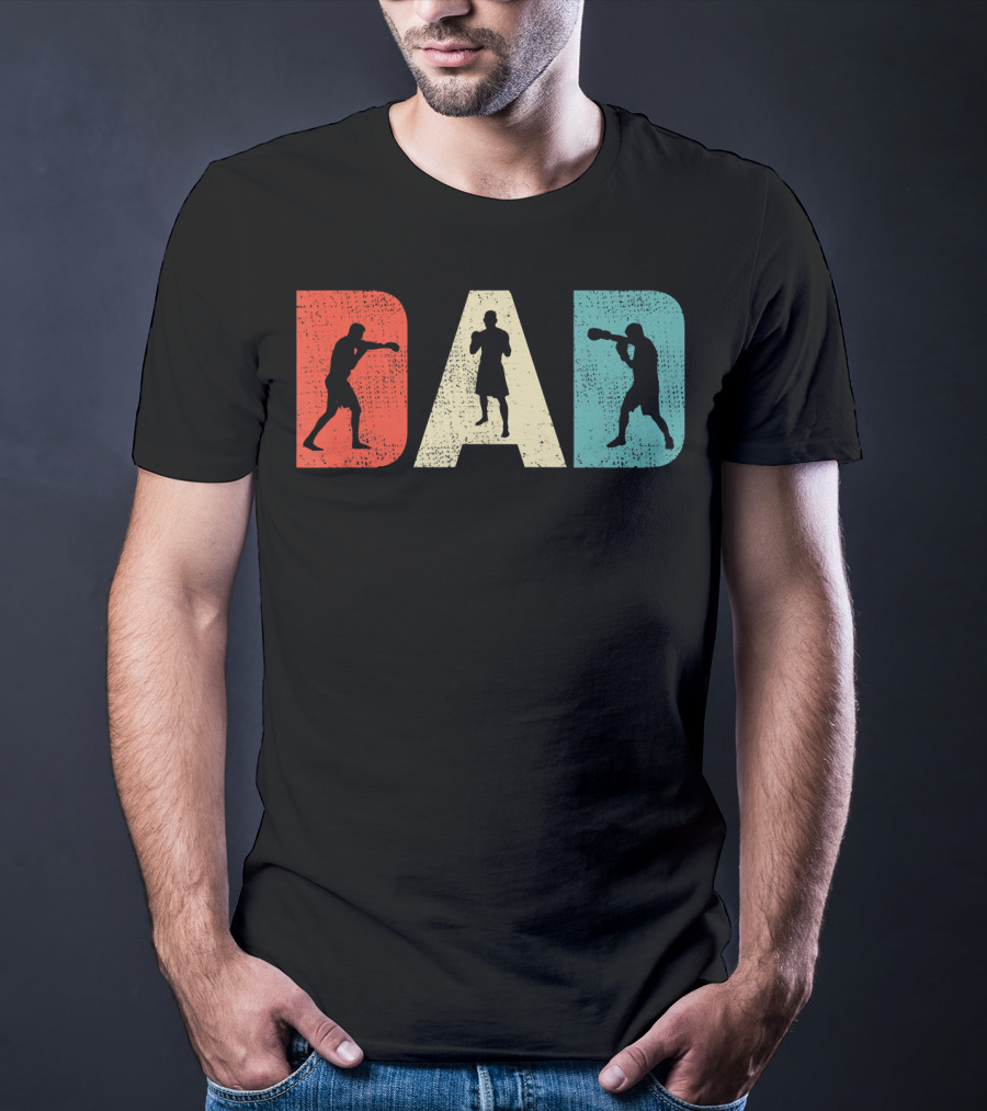 Boxing Dad Vintage T-Shirt