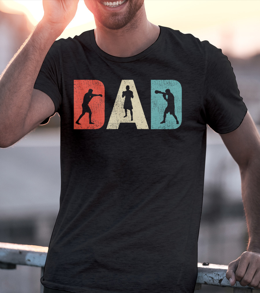 Boxing Dad Vintage T-Shirt