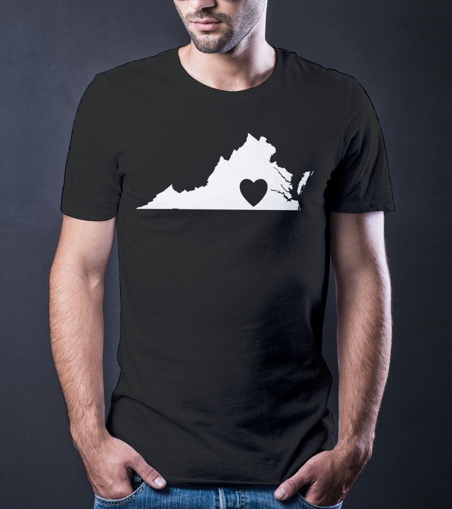 Virginia State Heart Lovers T-Shirt