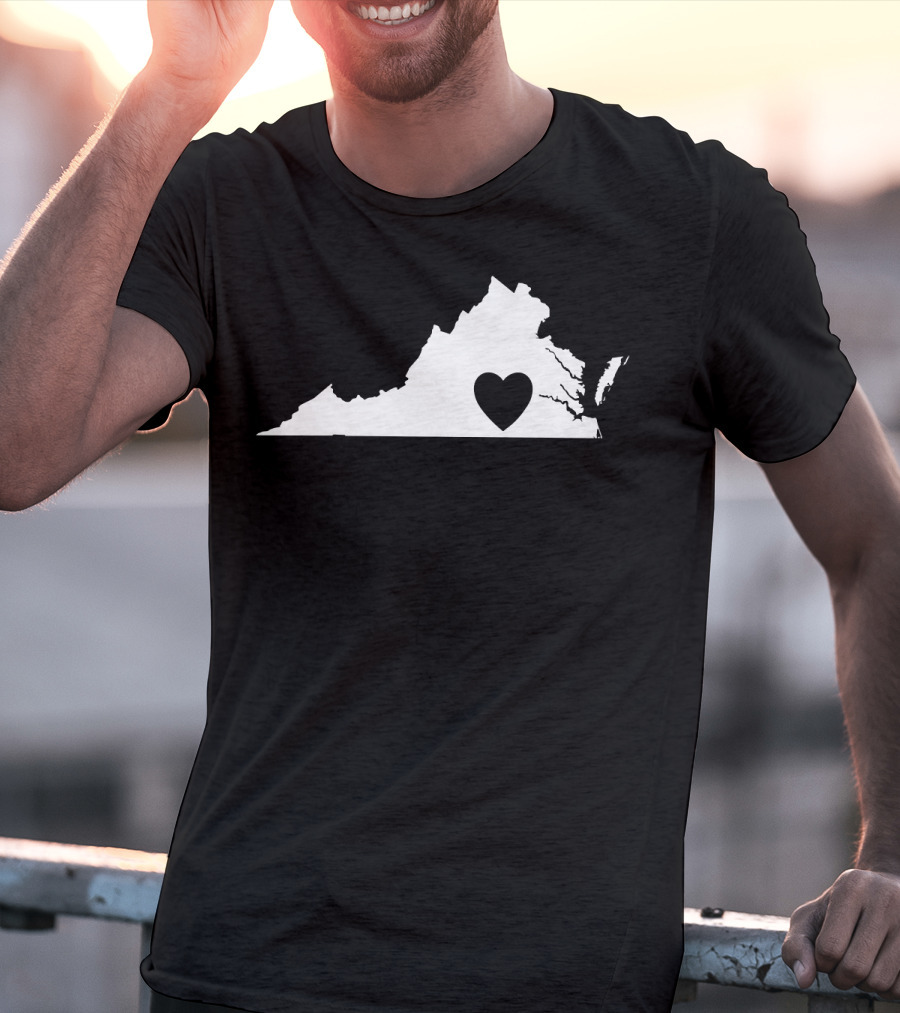 Virginia State Heart Lovers T-Shirt