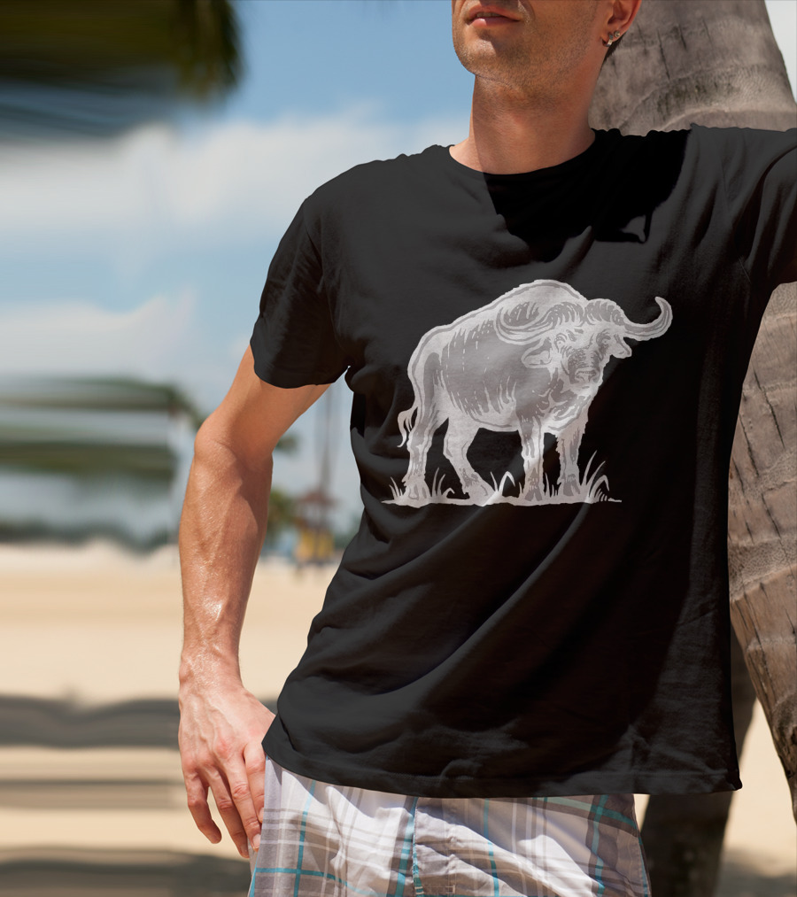 Water Buffalo Plains Bison T-Shirt