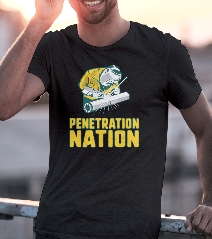 Penetration Nation Welder Spark Action T-Shirt