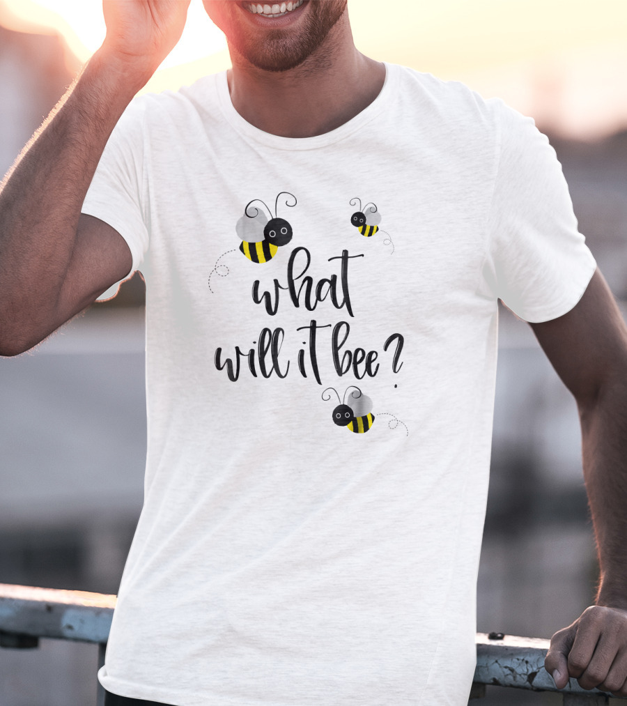 What Will It Bee? Gender Reveal Bees T-Shirt