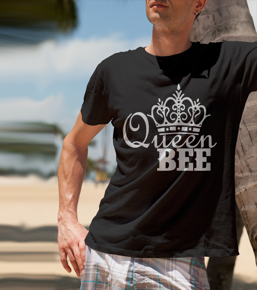 Queen Bee Crown Regal T-Shirt