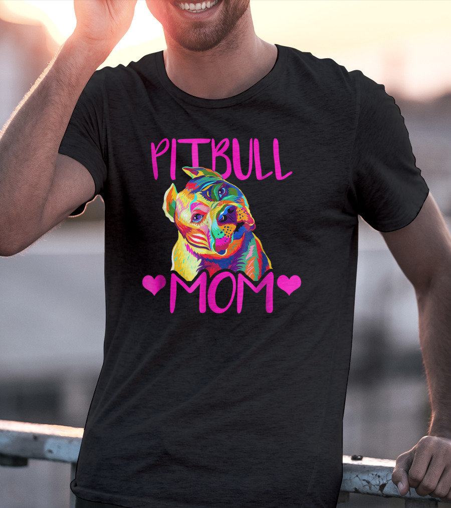 PITBULL MOM T-Shirt