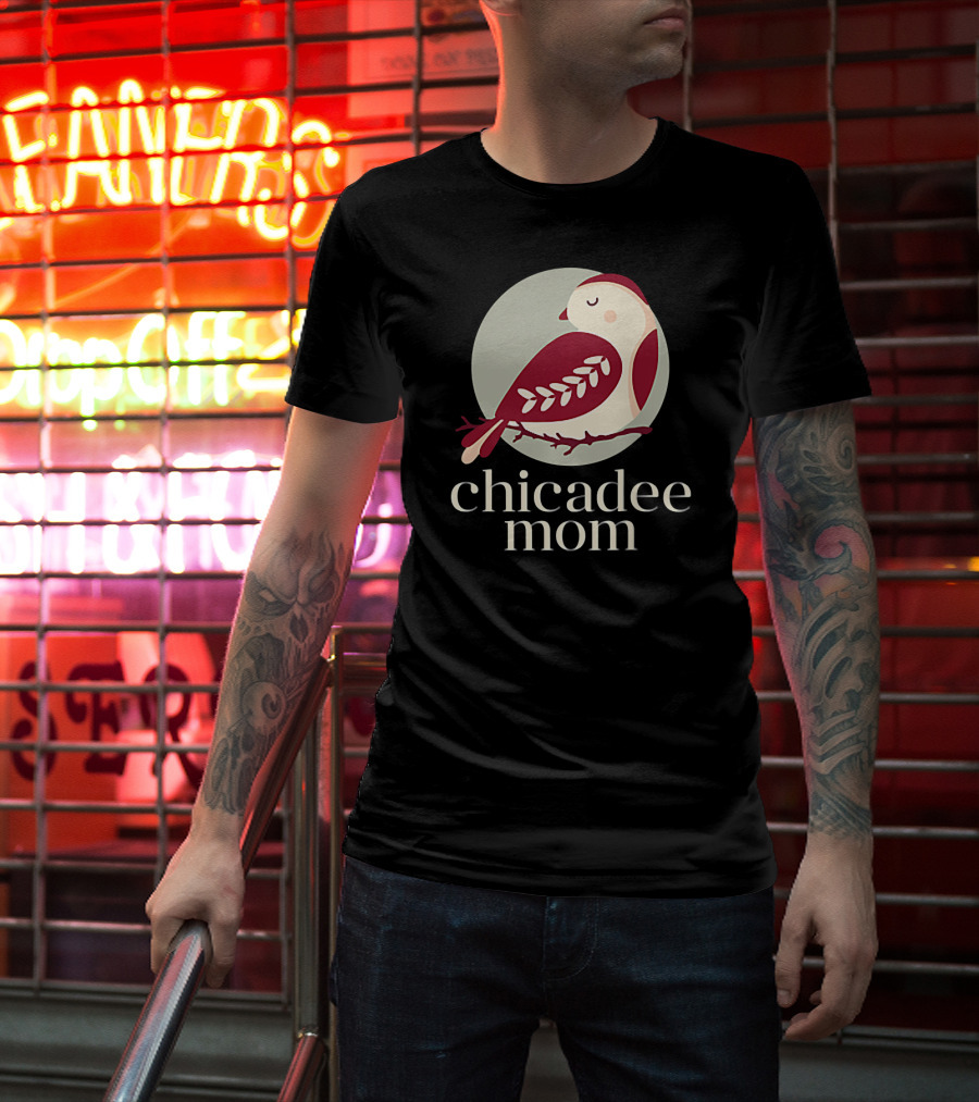 Chicadee Mom Bird T-Shirt