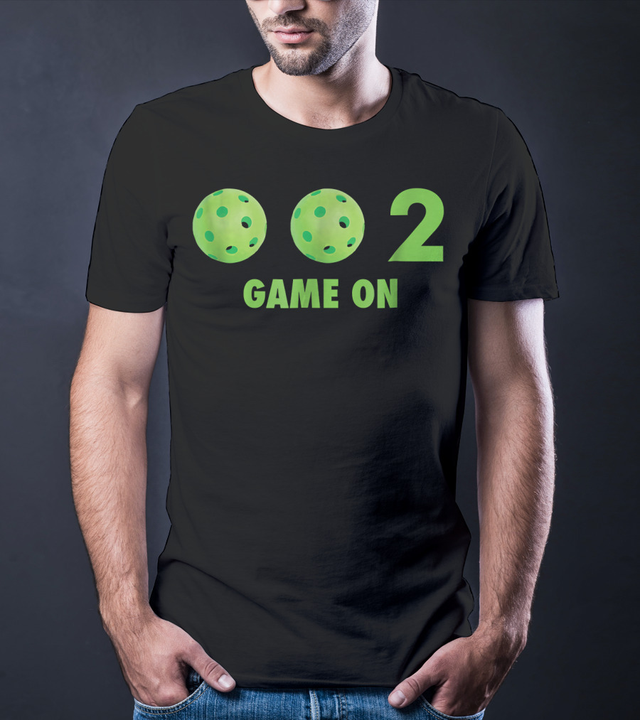 Zero Zero Two Game On Pickleball Balls T-Shirt