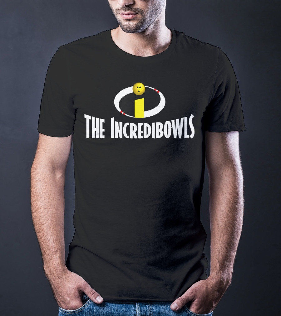 The Incredibowls Bowling Team Fan Shirt With Bowling Pin T-Shirt