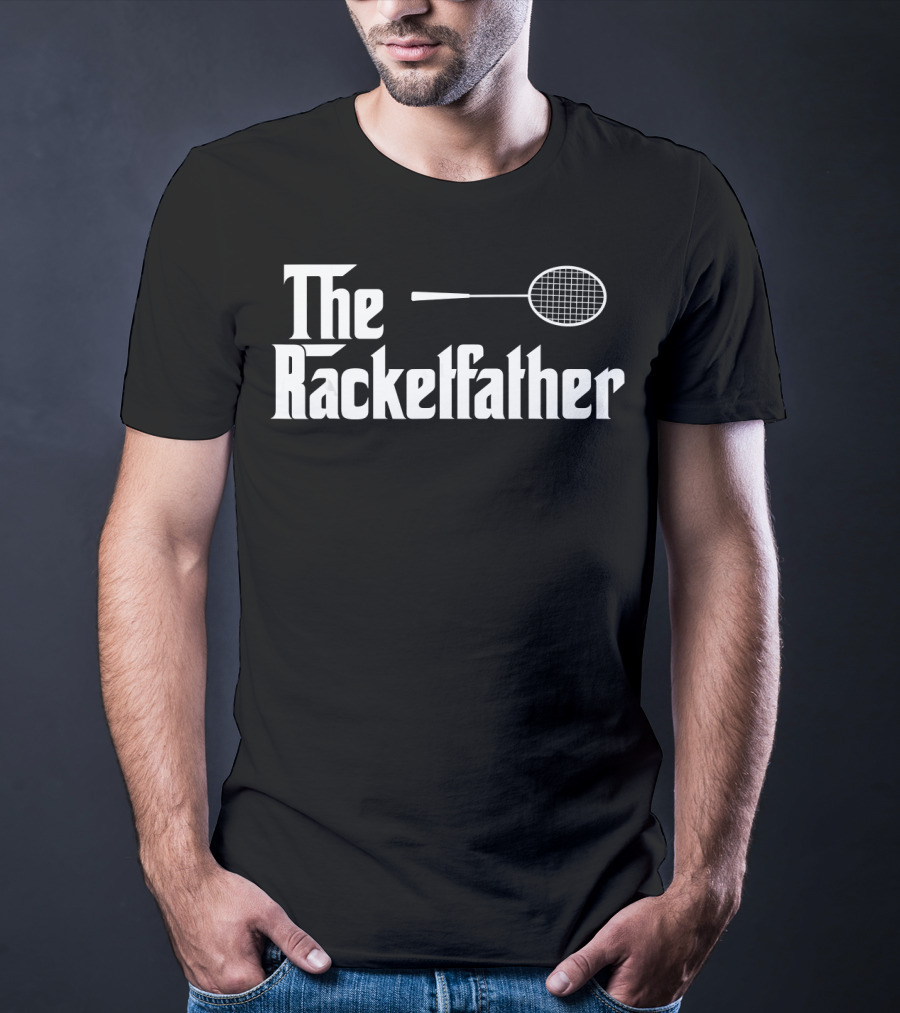 The Racketfather Badminton Player T-Shirt