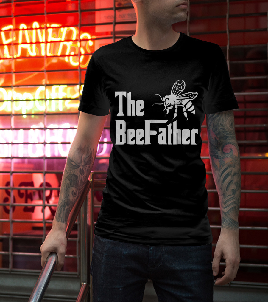 The Bee Father Funny Beekeeper Parody With Bee T-Shirt
