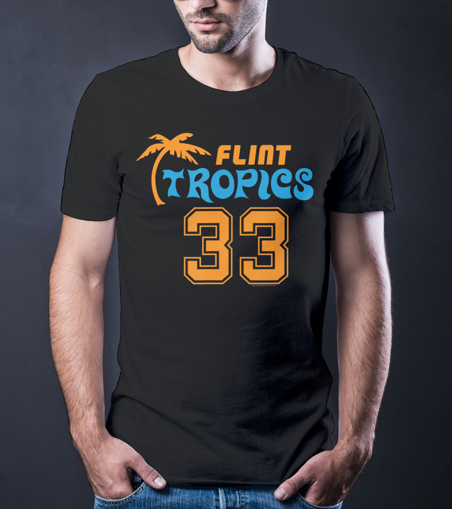 Flint Tropics 33 Semi Pro Jersey T-Shirt