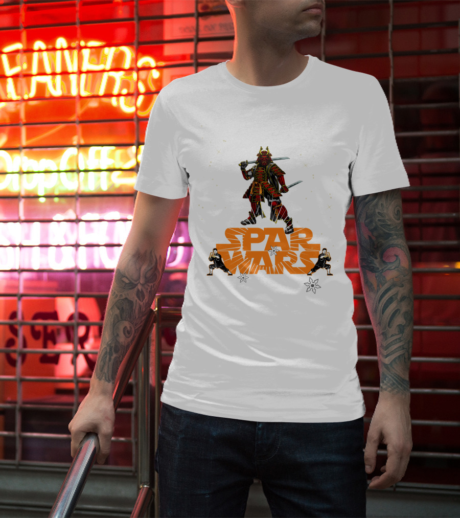 Spar Wars Samurai Kick Boxing Taekwondo MMA T-Shirt