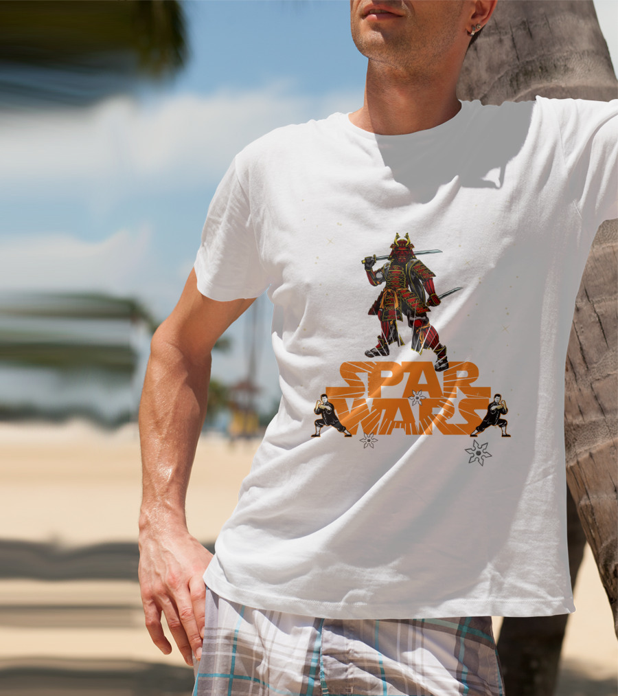 Spar Wars Samurai Kick Boxing Taekwondo MMA T-Shirt