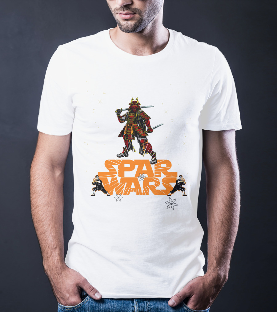 Spar Wars Samurai Kick Boxing Taekwondo MMA T-Shirt