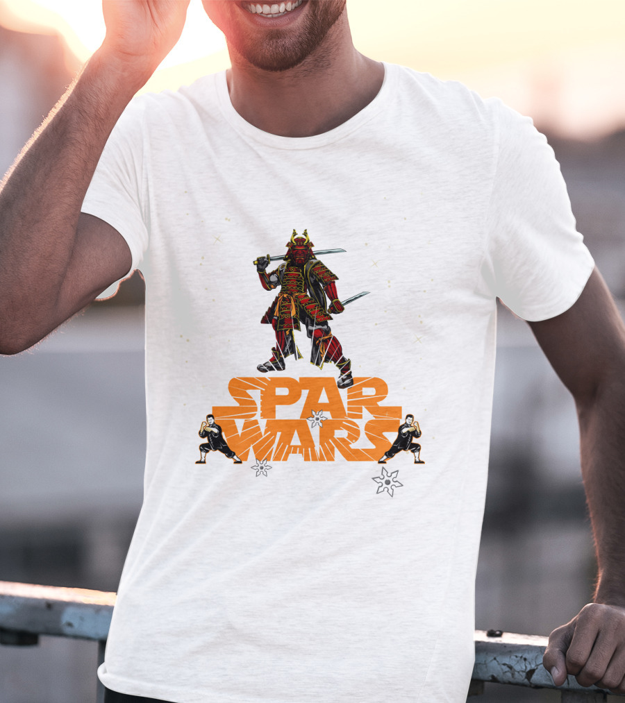 Spar Wars Samurai Kick Boxing Taekwondo MMA T-Shirt