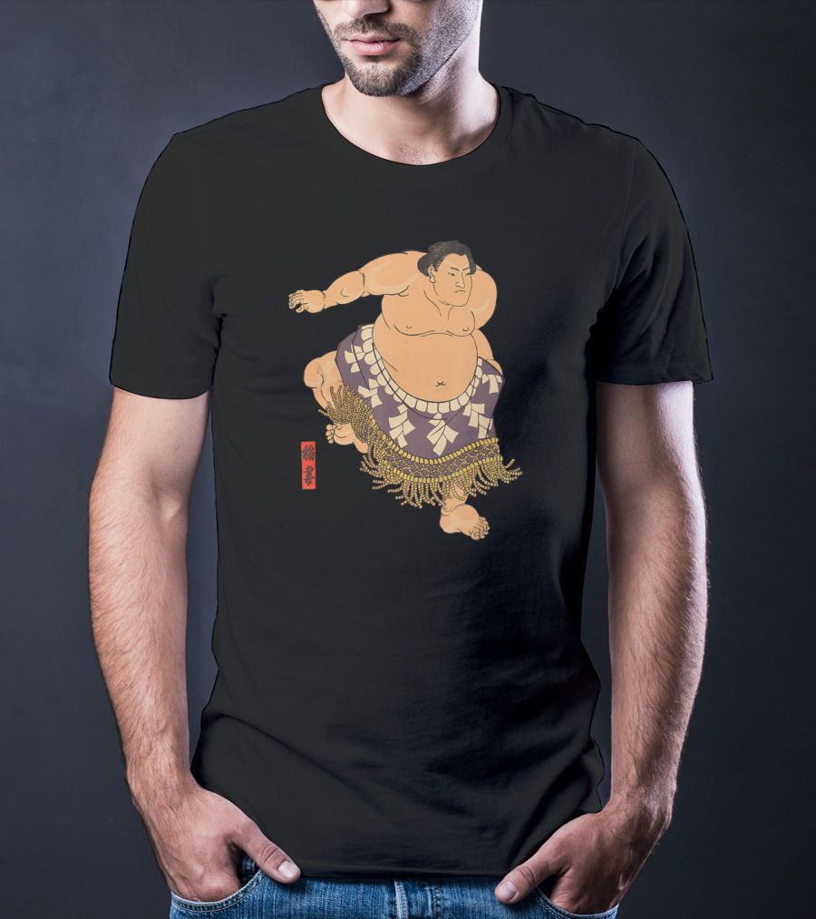 Sumo Wrestler I Love Japanese Sumo Traditional Japanese T-Shirt