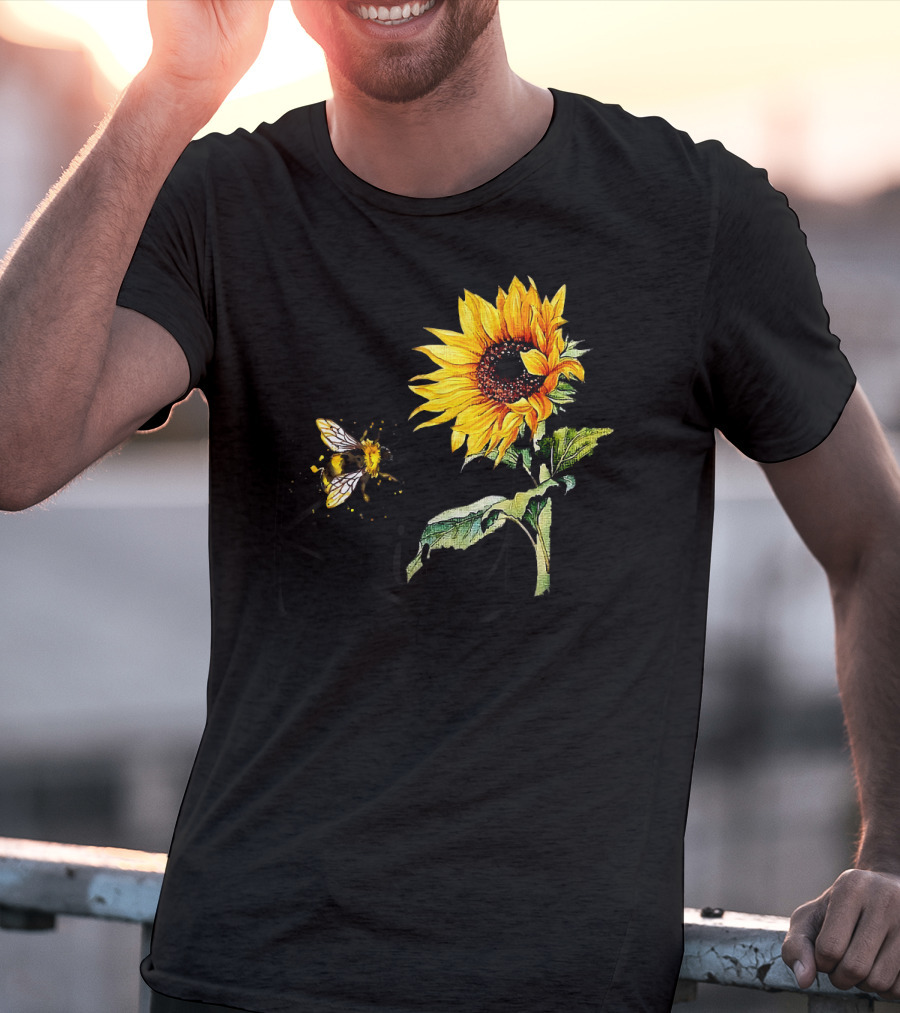 Sunflower Bee Kind T-Shirt