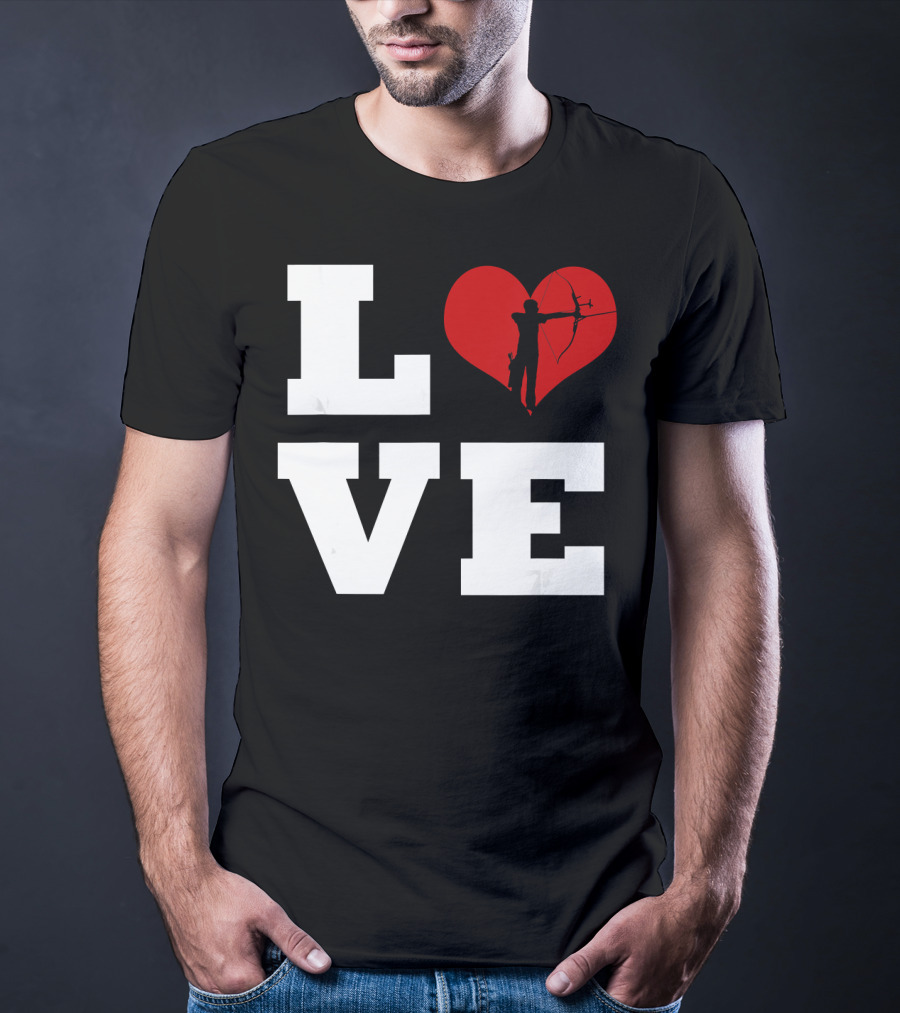 LOVE Archery Heart T-Shirt