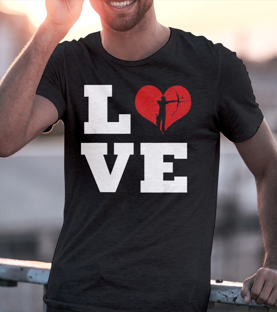 LOVE Archery Heart T-Shirt