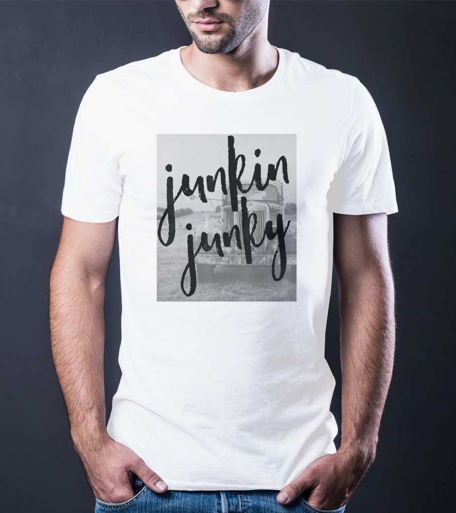 Junkin Junky Vintage Pick Up Truck T-Shirt