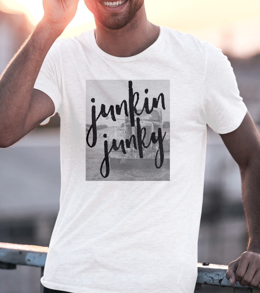 Junkin Junky Vintage Pick Up Truck T-Shirt