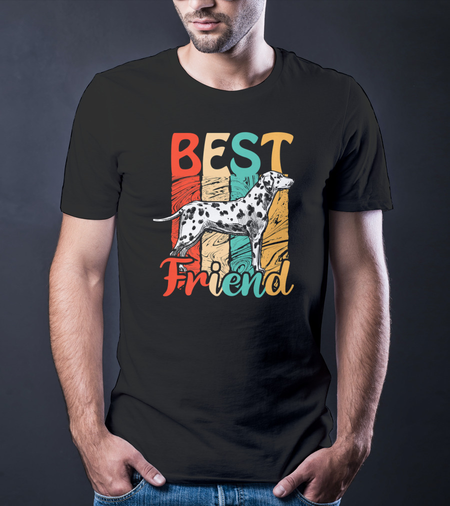 Best Friend Animal Dog Lover Dalmatian T-Shirt