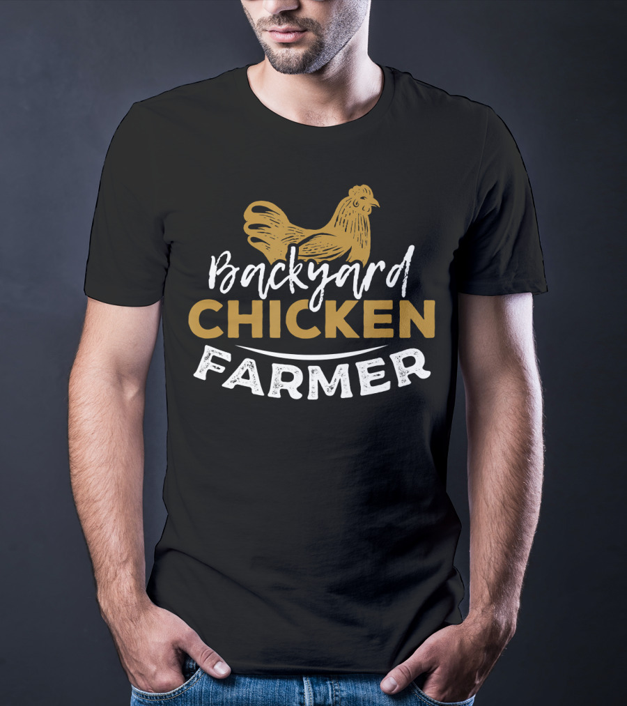 Backyard Chicken Farmer Rustic Hen Enthusiast T-Shirt
