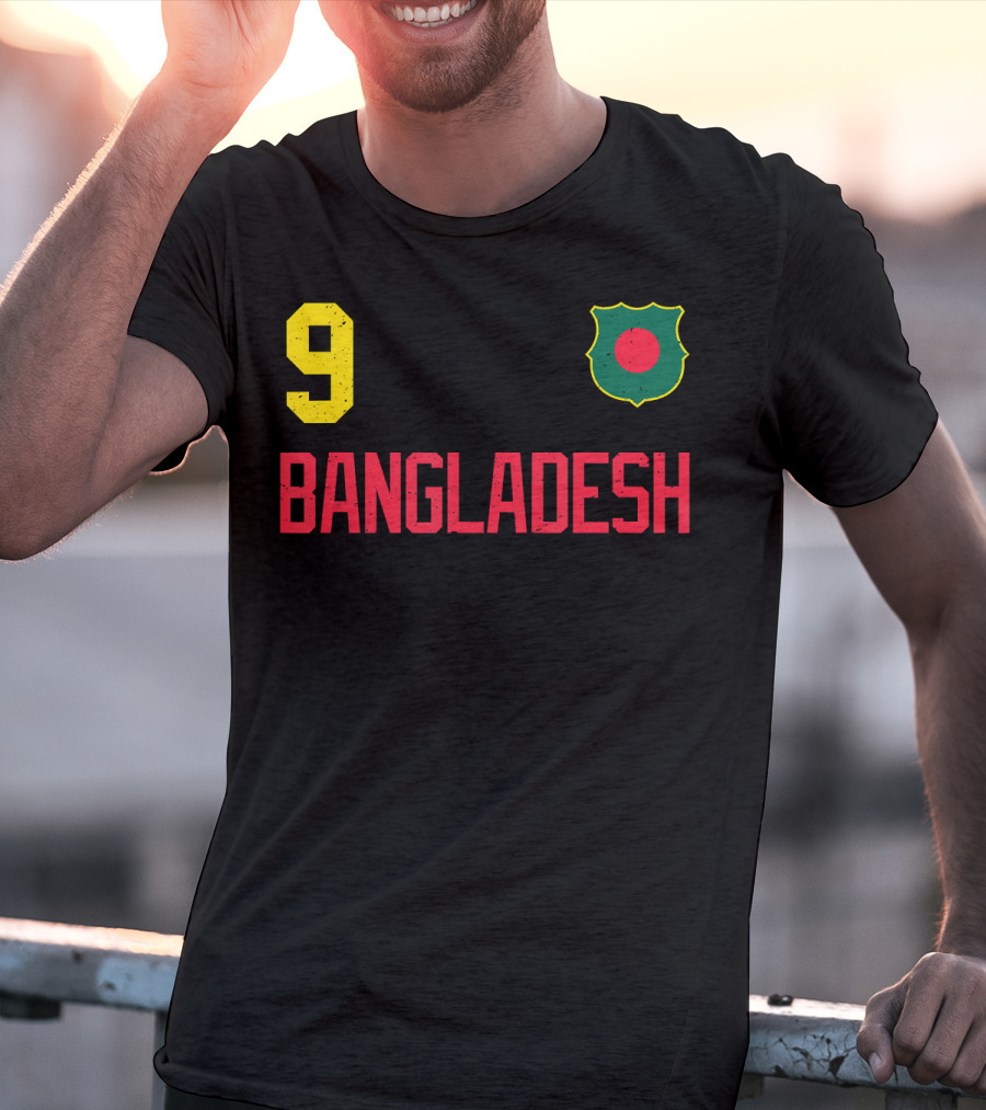 9 Bangladesh Football Soccer Cricket T-Shirt