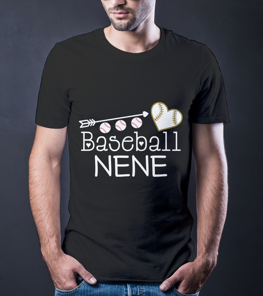 Baseball Nene Arrow Heart Balls T-Shirt