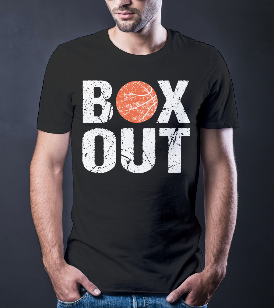 Box Out Basketball Coach Say T-Shirt