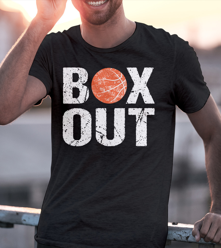 Box Out Basketball Coach Say T-Shirt