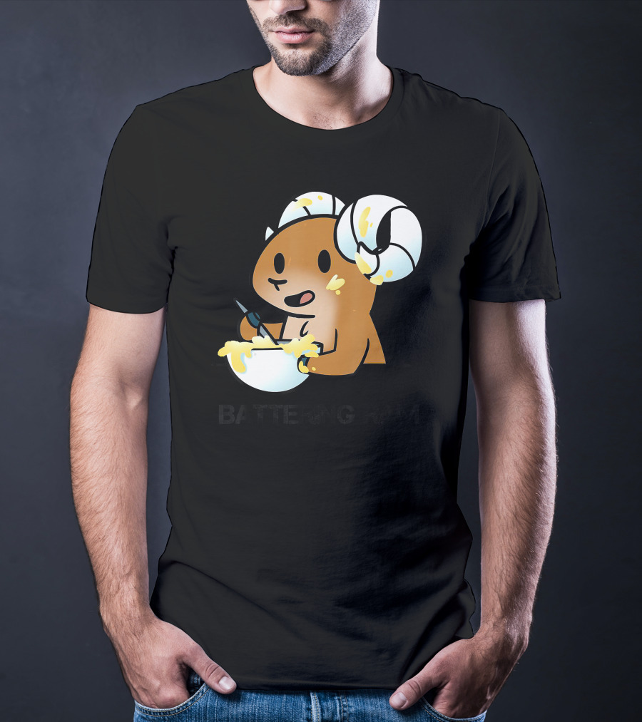 Battering Ram Funny Baking Me Ram Mixing Bowl T-Shirt