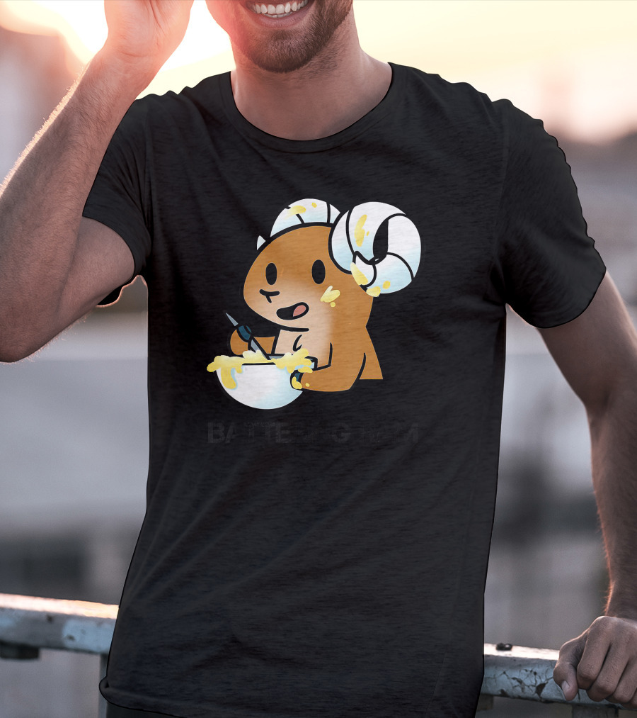 Battering Ram Funny Baking Me Ram Mixing Bowl T-Shirt